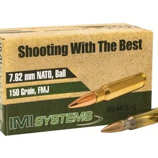 IMI M80 7.62x51mm NATO Ammo 150 Grain Full Metal Jacket